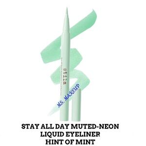 STILA STAY ALL DAY MUTED-NEON LIQUID EYELINER - HINT OF MINT
